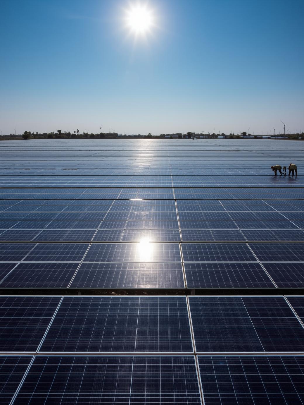 solar plants in India